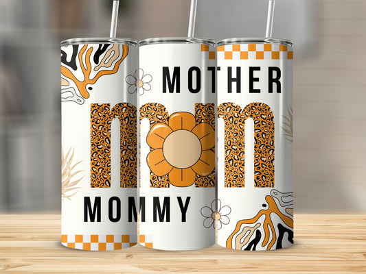 Stylish Leopard Print Mother Mommy Tumbler