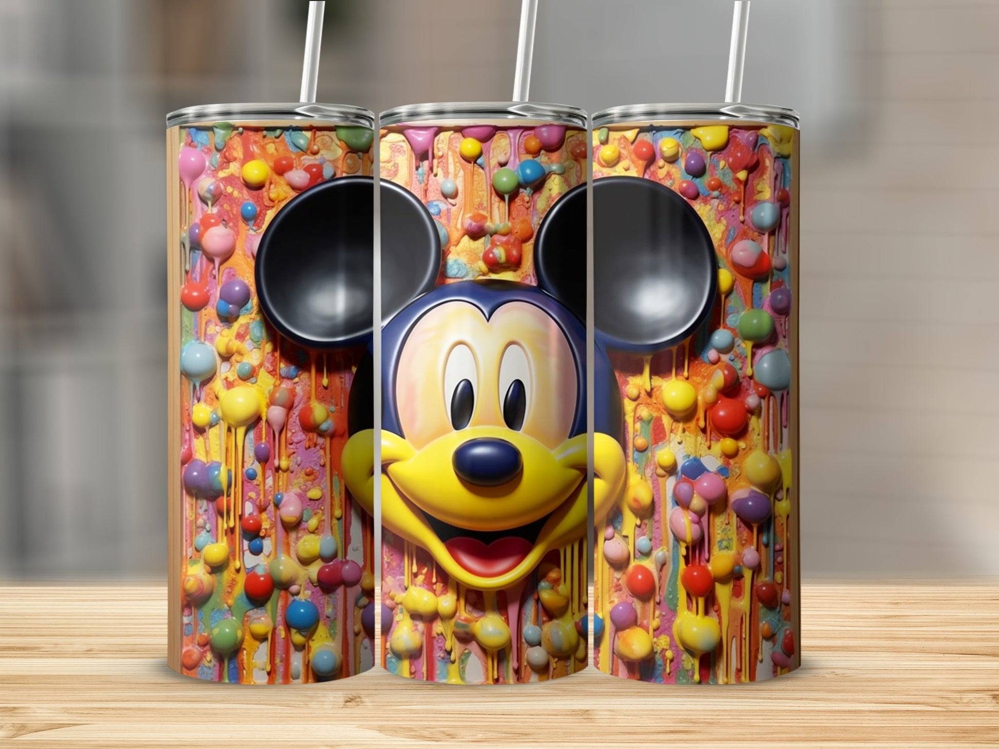 Colorful Cartoon Character Design Tumbler Products