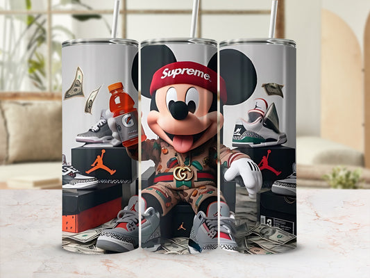 Supreme Mickey Mouse Design Insulated Tumbler Cup