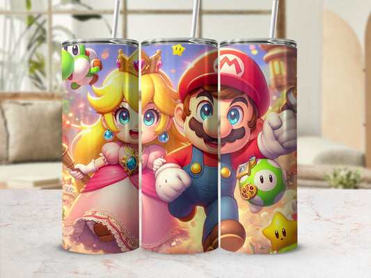 Vibrant Character Design Insulated Tumbler Cup