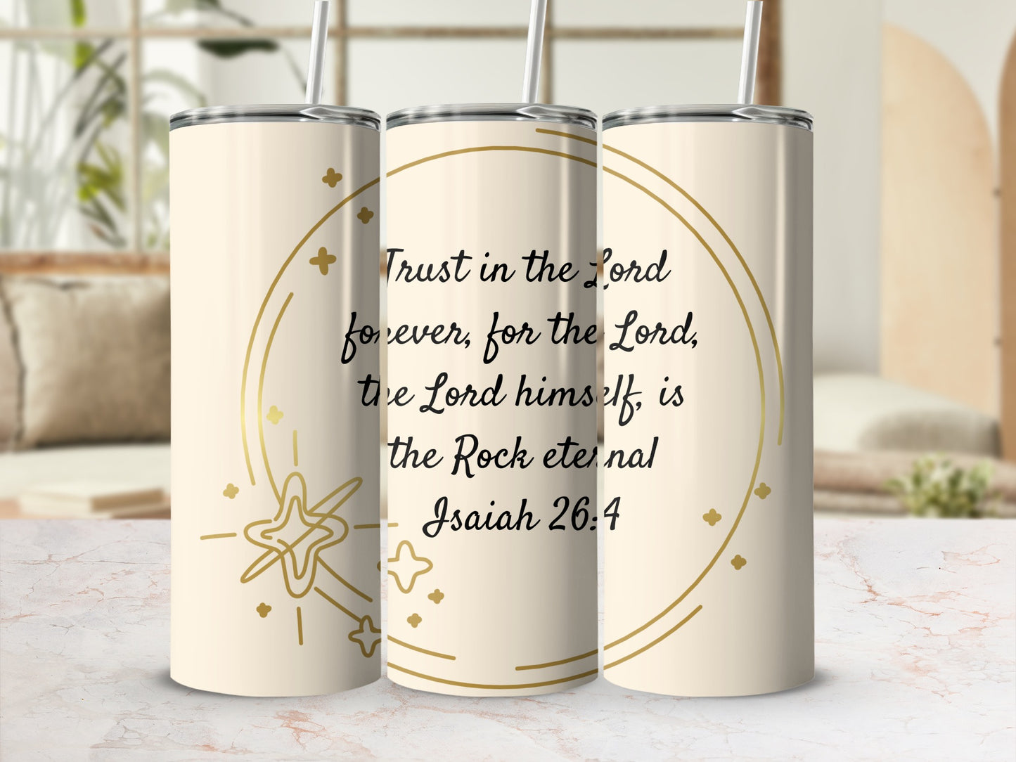 Trust in the Lord Forever Isaiah 26:4 Tumbler product