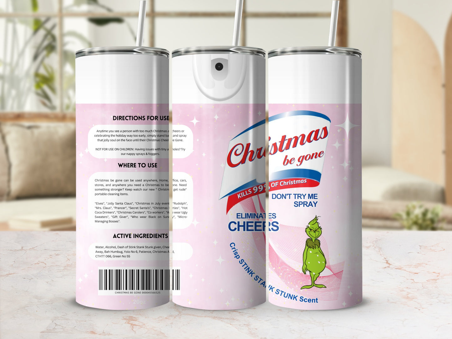 Christmas Be Gone Spray Kills 99 Percent of Christmas