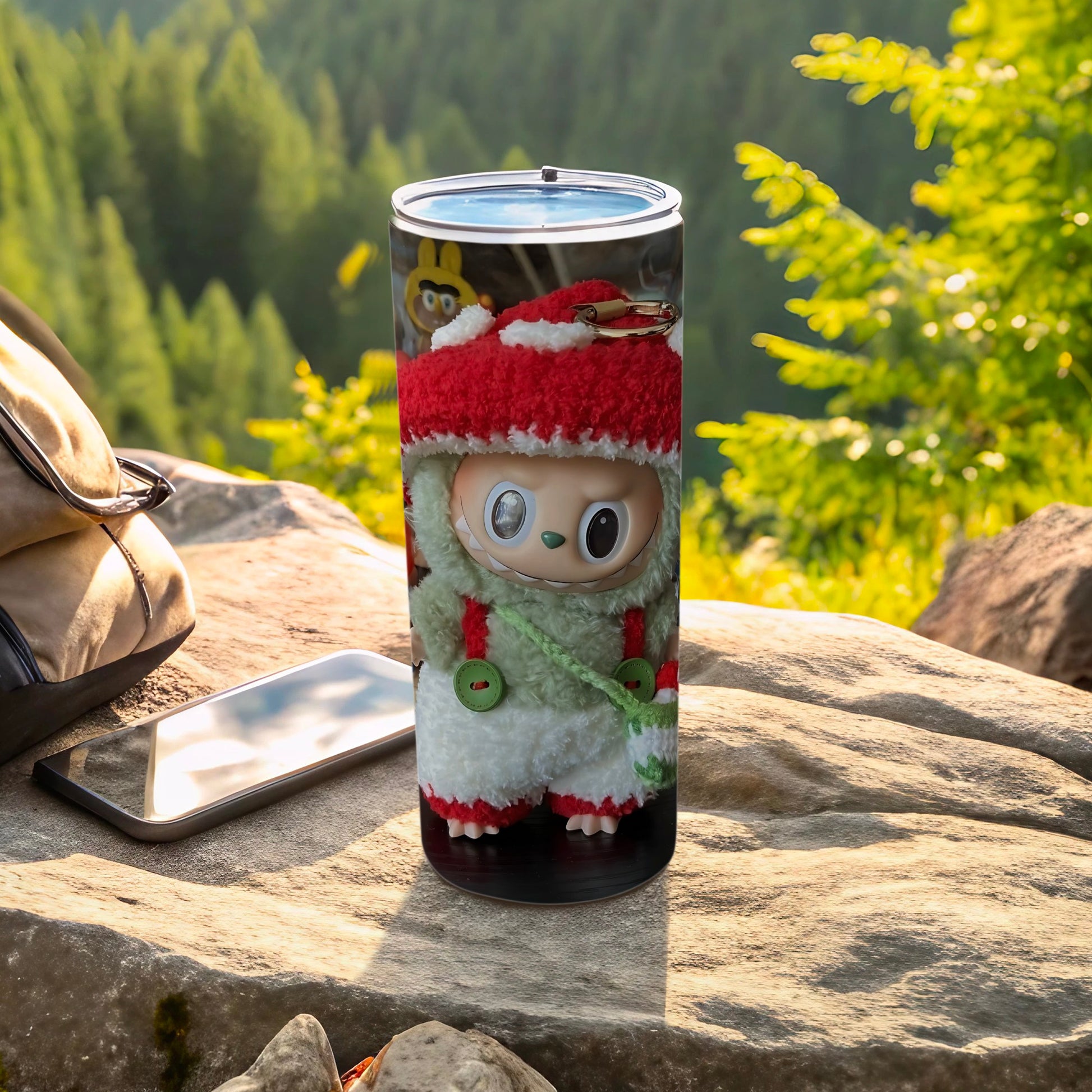 Adorable Character Design Insulated Travel Tumbler