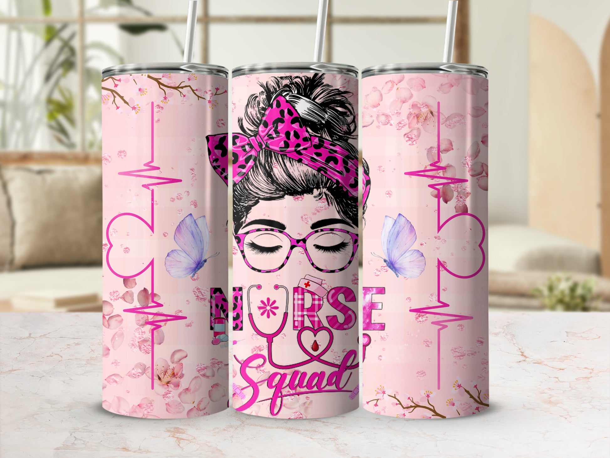 Nurse Squad Insulated Stainless Steel Tumbler Cup