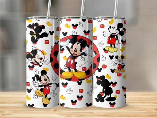 Mickey Mouse Tumbler Characters Pattern Stainless Steel