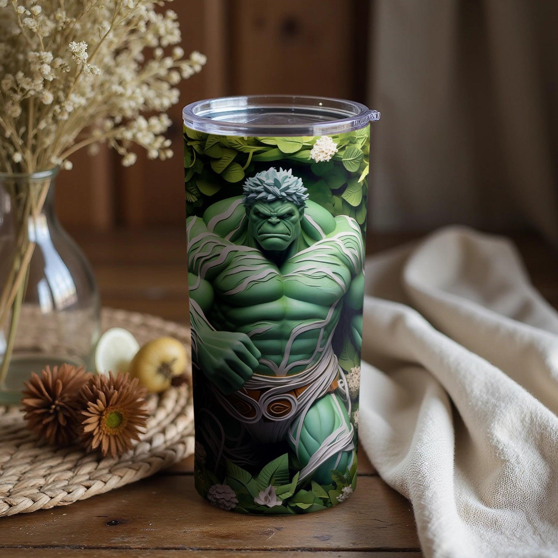 Heroic Green Giant in Botanical Garden Tumbler