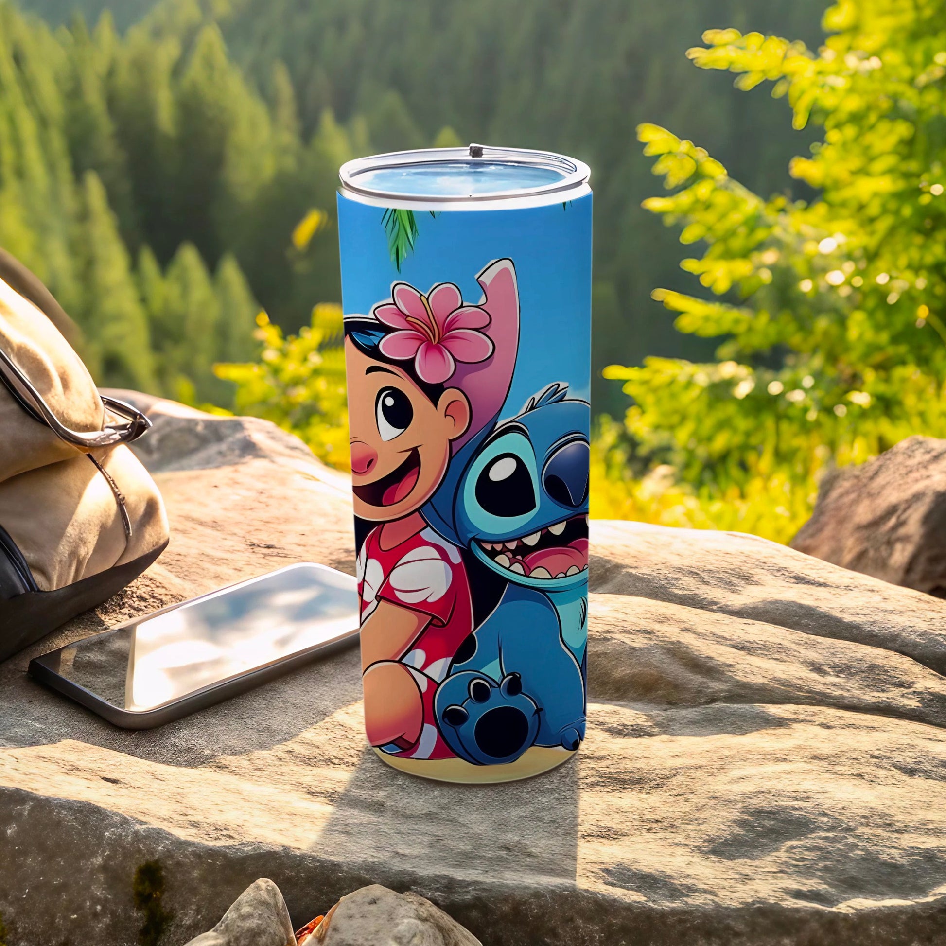 Adorable Lilo and Stitch Tumbler for Kids and Adults