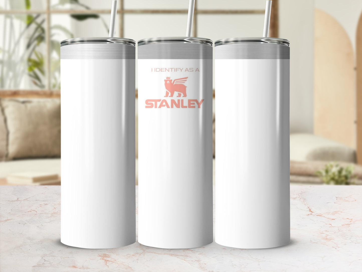 I Identify As a Stanley Tumbler product