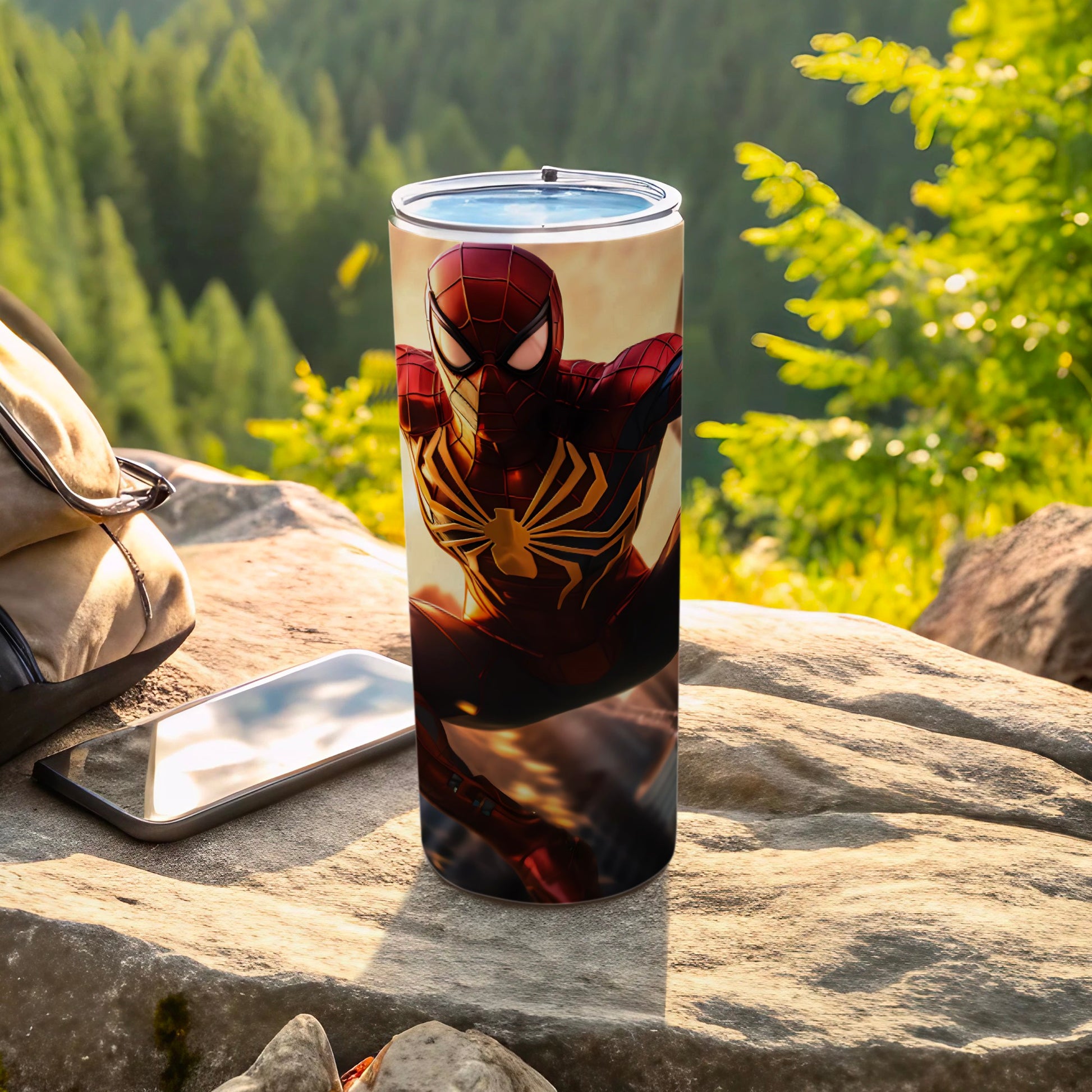 Spider-Man Insulated Drink Tumbler for Outdoor Adventures