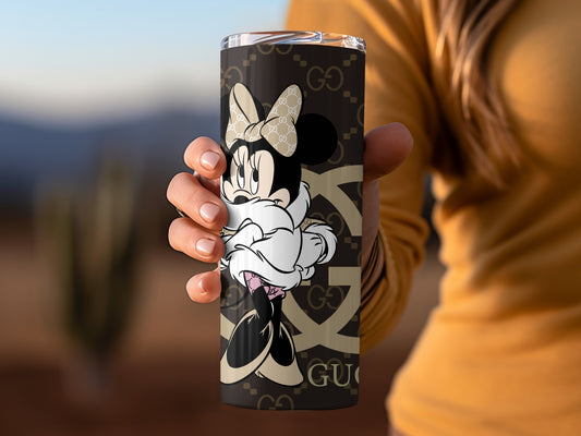 Minnie Mouse Gucci Branded Stainless Steel Tumbler
