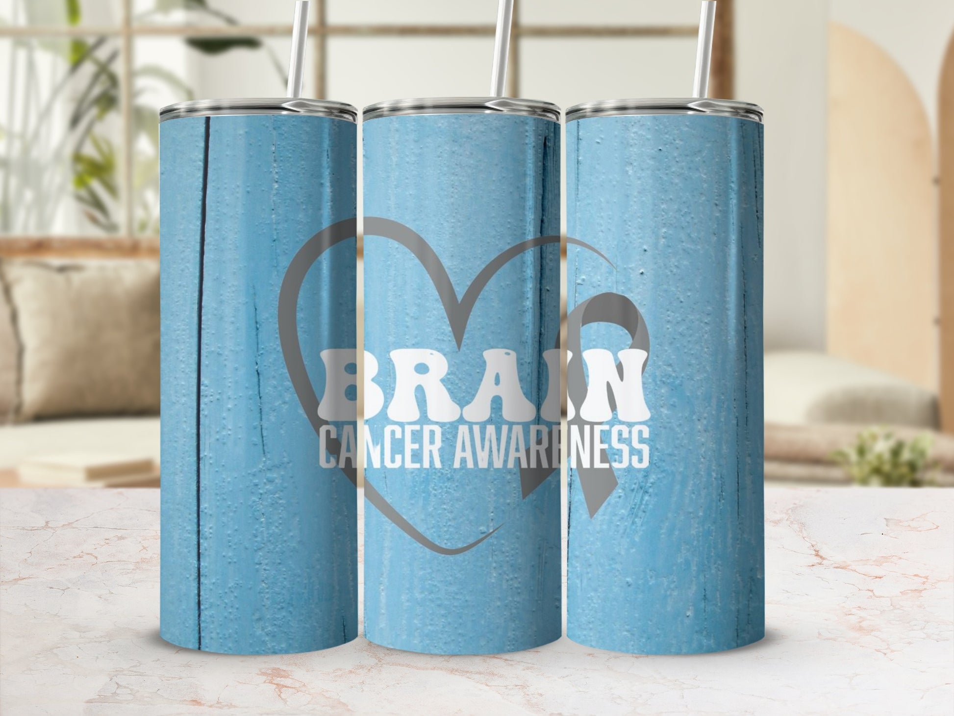 Brain Cancer Awareness Tumbler for Support