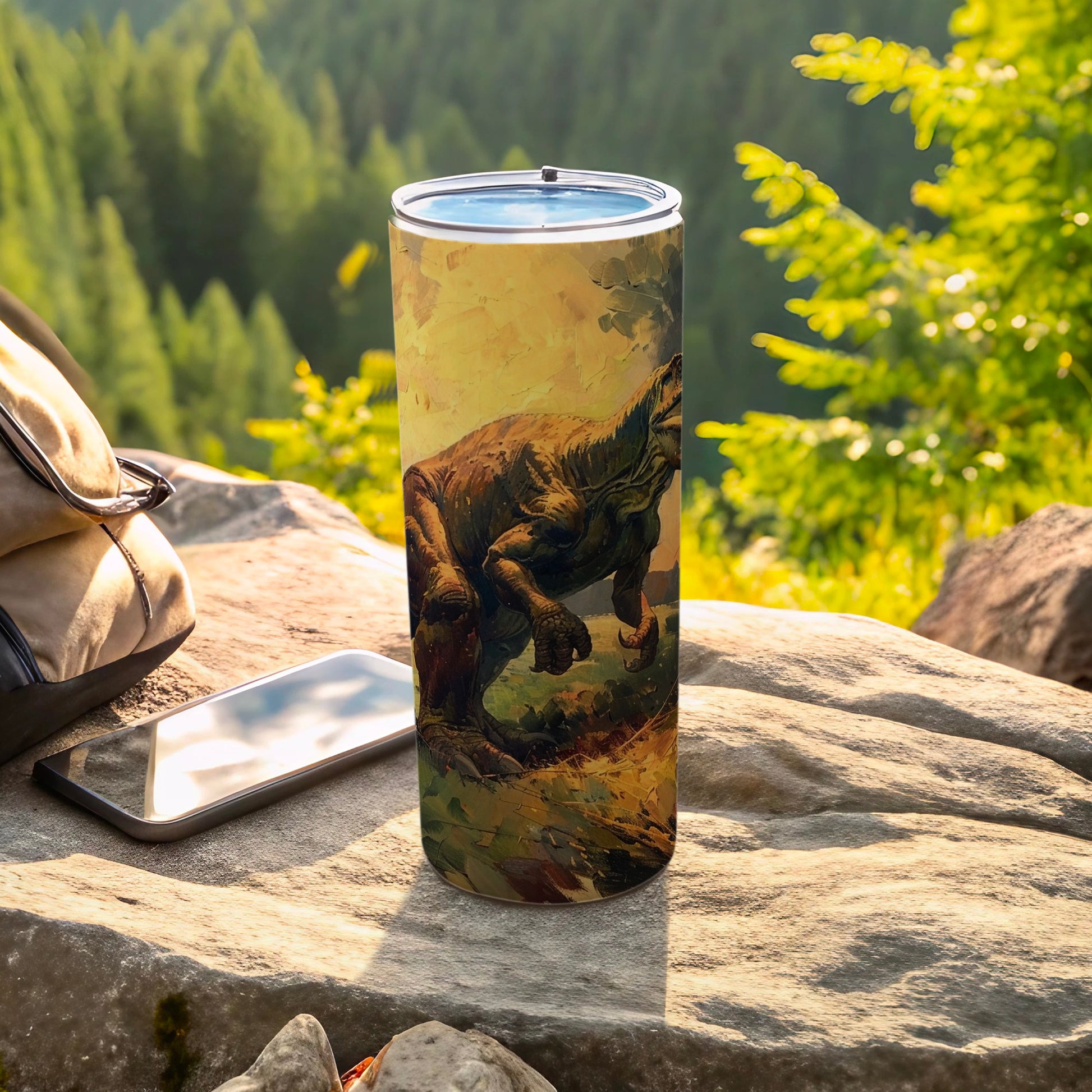 Dinosaur Prehistoric Adventure Travel Insulated product type
Dinosaur
T Rex
Prehistoric
Jurassic
Cretaceous
Dino Art
Tumbler
Travel Mug
Insulated Cup
Drinkware
Beverage Holder
Outdoor Gear
Nature Theme
Adventure Life
Wildlife Design
Artistic Print
Ancient Beast
Tyrannosaurus
Dino Lover
Cool Design