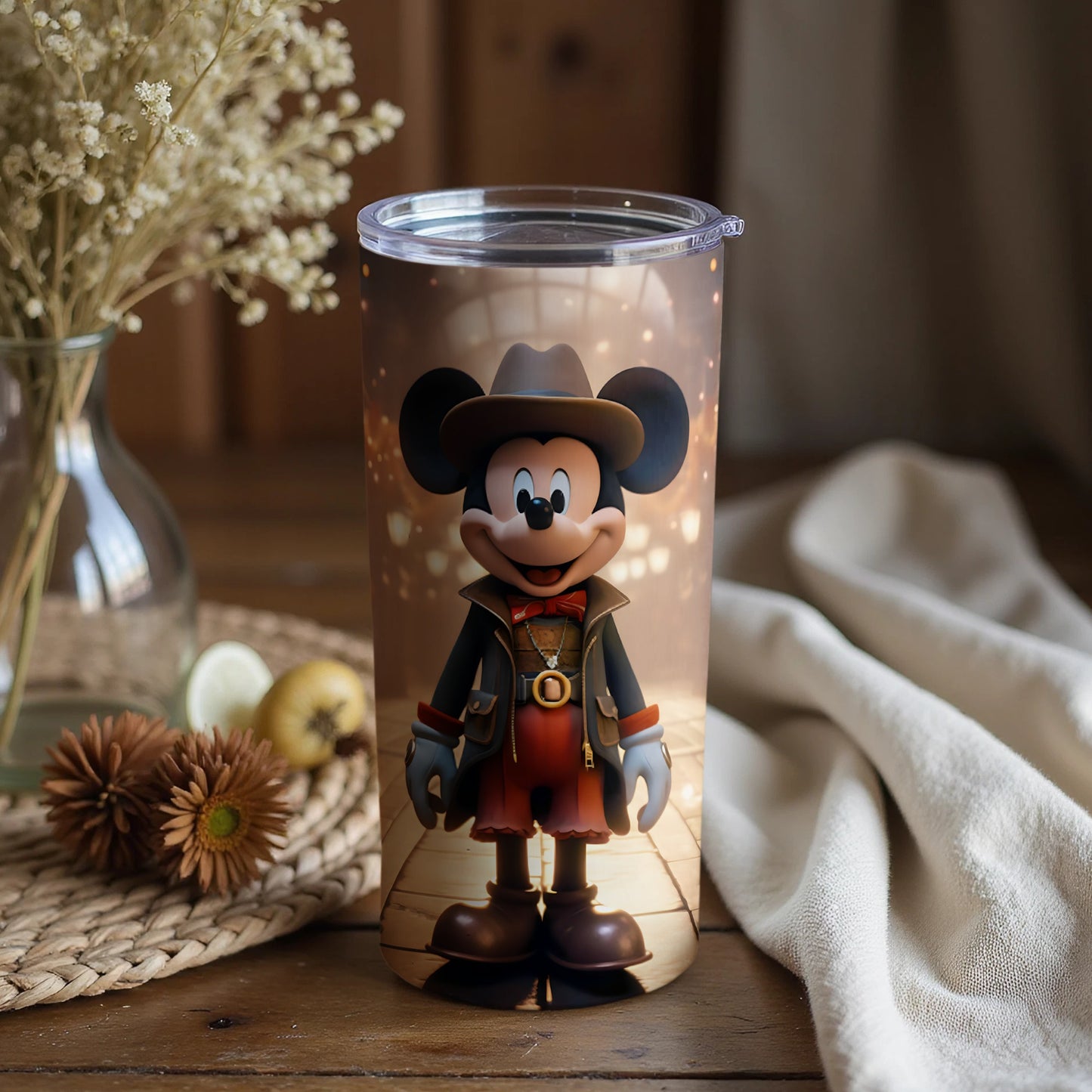 Mickey Mouse in Cowboy Outfit Tumbler product