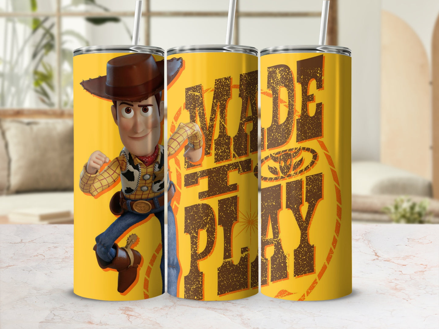 Woody Made for Play Design Insulated Tumbler