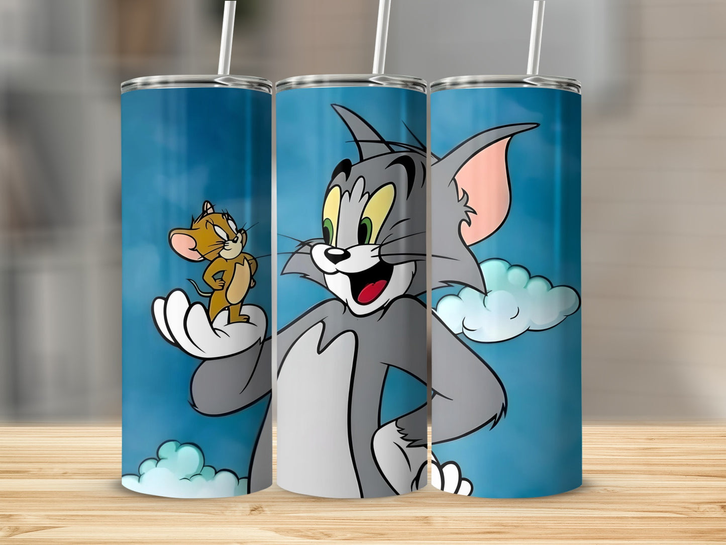 Tom and Jerry Tumbler for Cartoon Fans