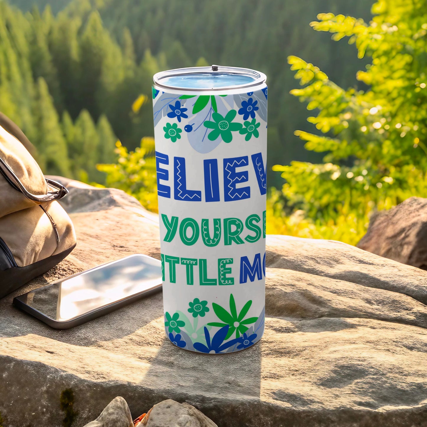 Believe in Yourself Motivational Tumbler Product