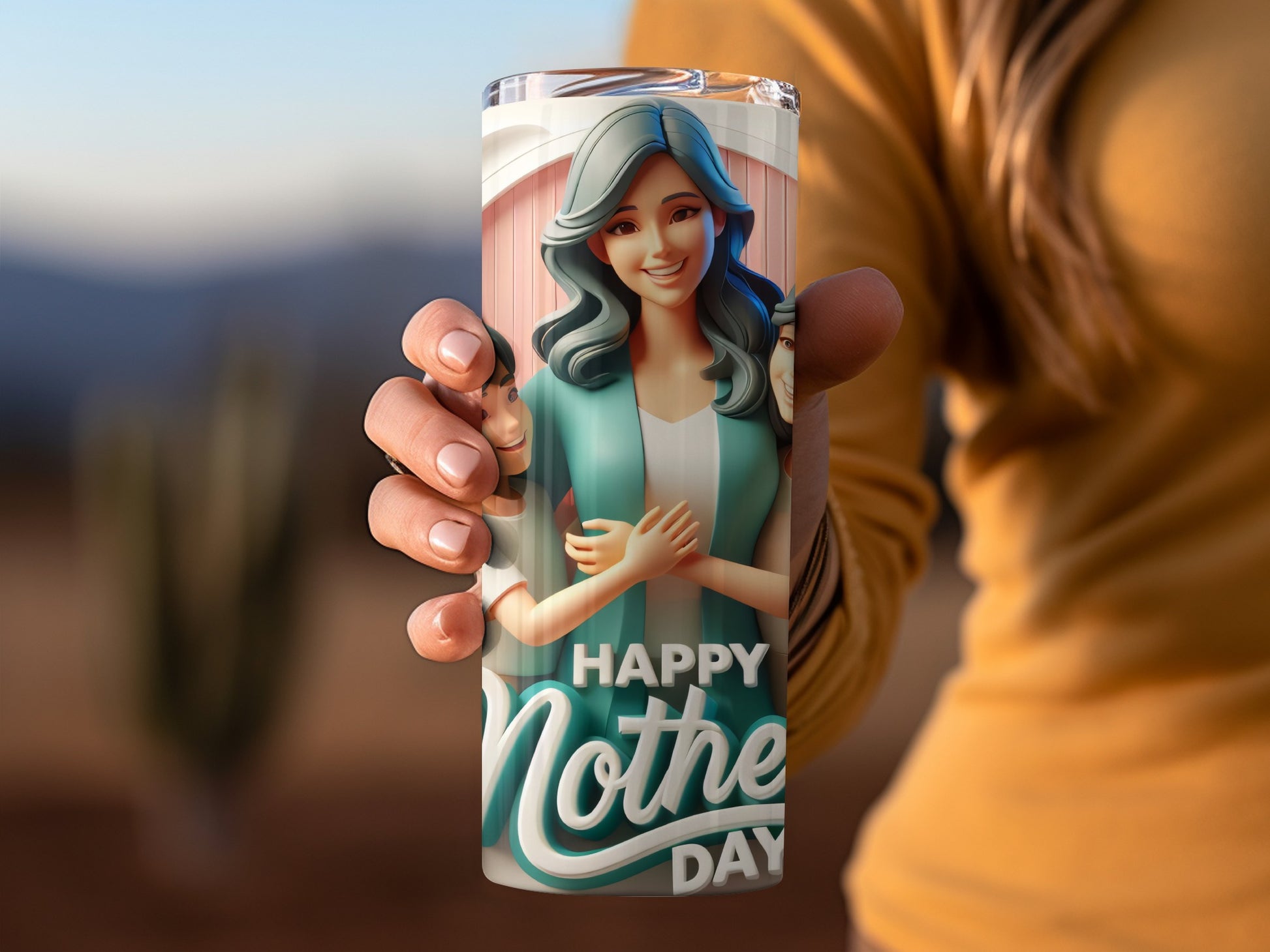Happy Mother's Day Gift Travel Mug for Mom Tumbler