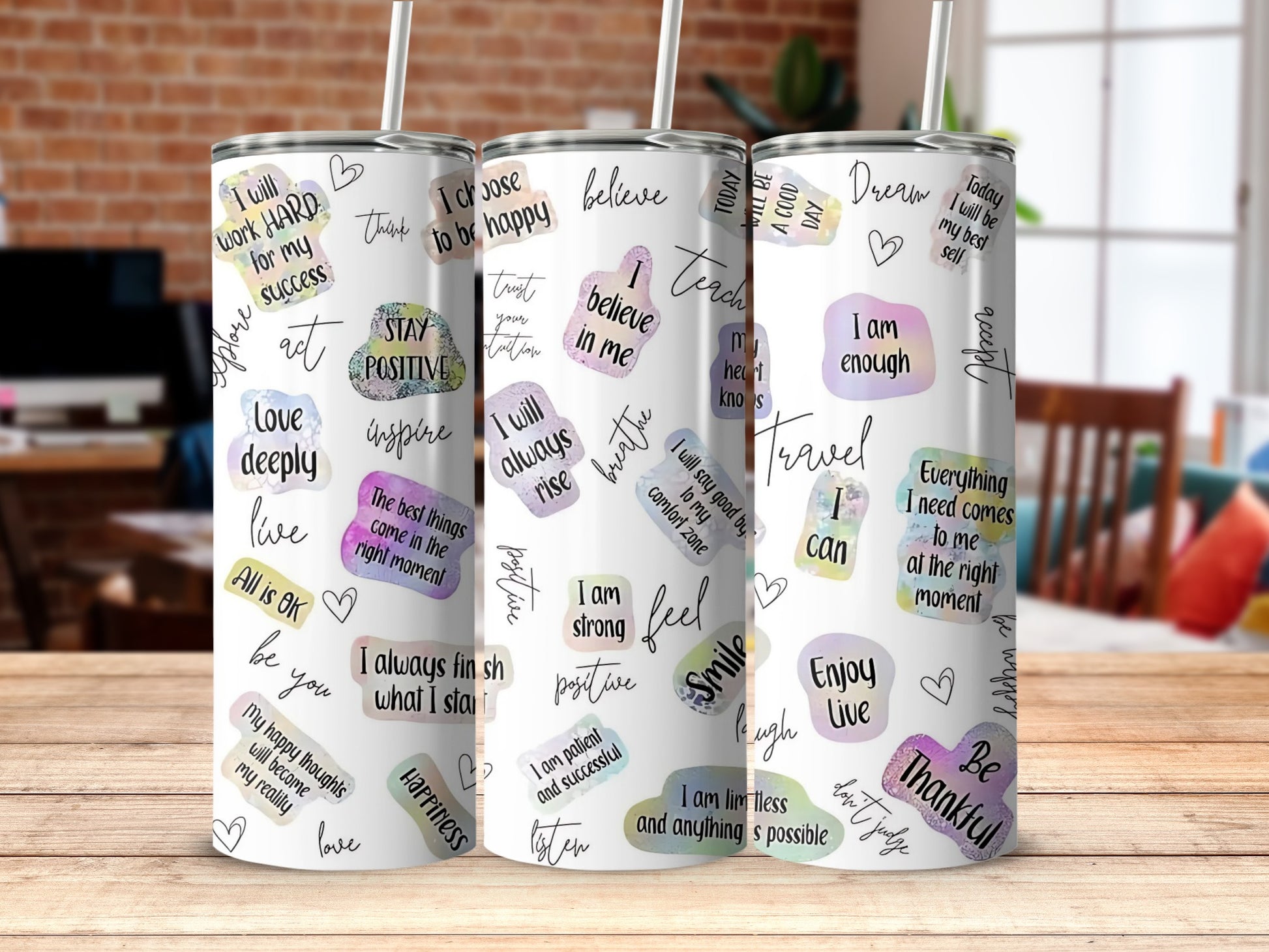 Motivational Quotes Inspirational Travel Mug for Daily Use