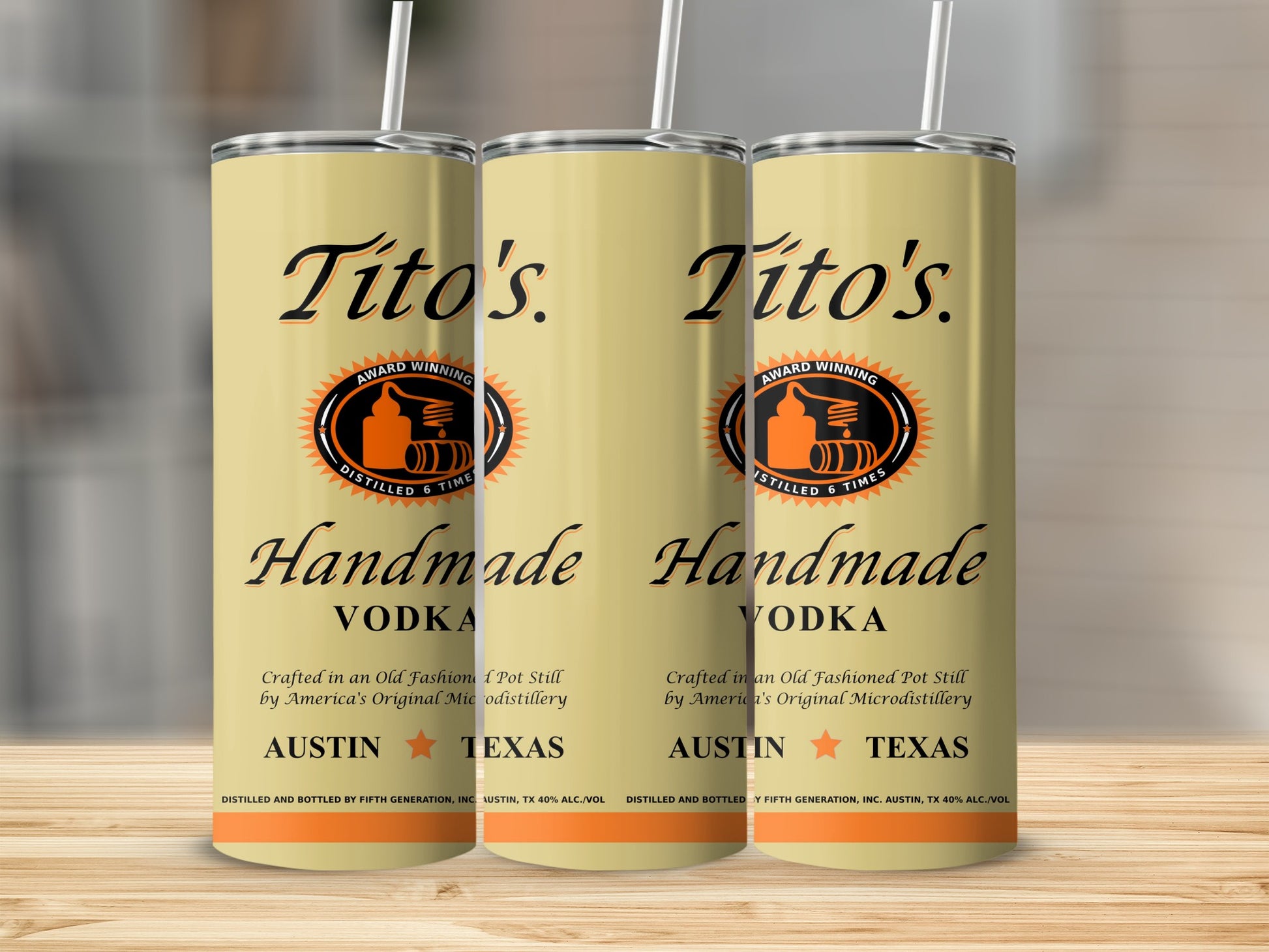 Tito's Handmade Vodka Award Winning Austin Texas product type