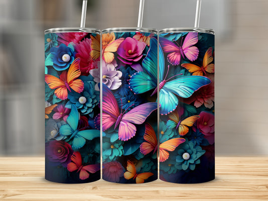 Vibrant Butterfly Flower Tumbler Layered Design product type
Butterfly
Flower
Tumbler
Vibrant
Colorful
Papercut
Layered
Floral
Pink
Blue
Orange
Purple
Teal
Aesthetic
Nature
Garden
Spring
Summer
Drinkware
Intricate