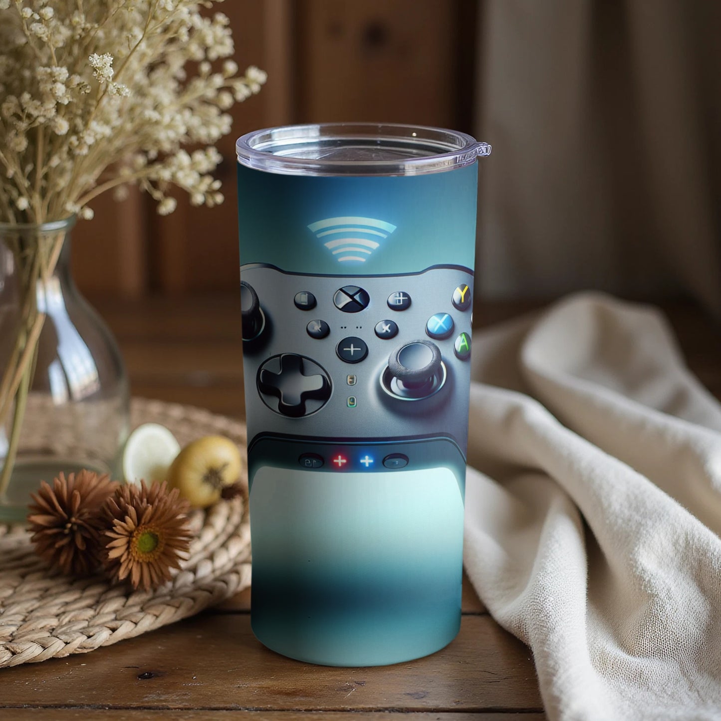Wireless Gaming Controller Design Tumbler Product