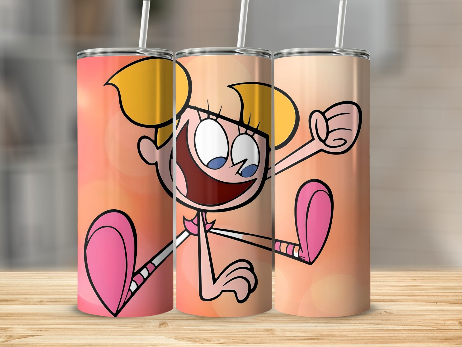 Cartoon Character Design Stainless Steel Tumbler