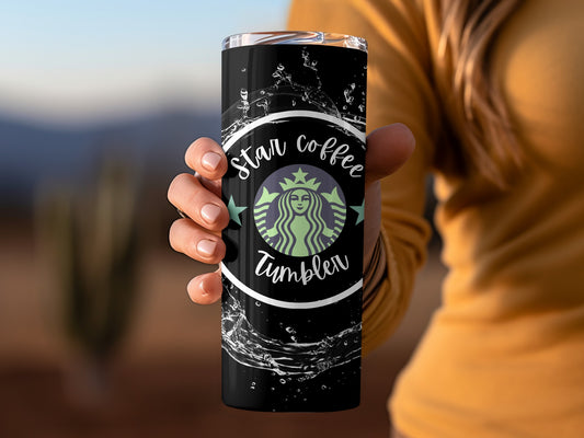 Star Coffee Tumbler Custom Insulated Travel Mug
