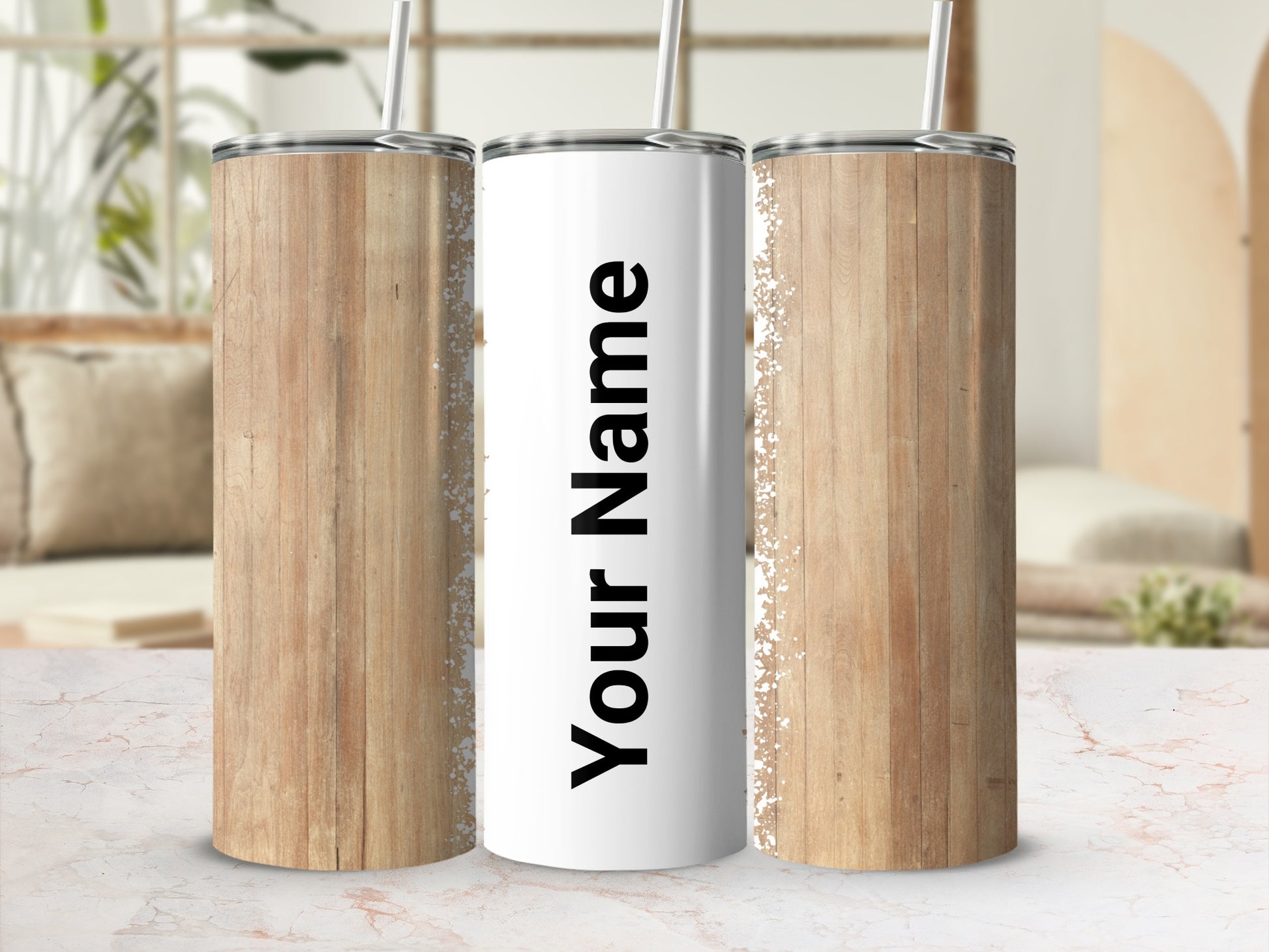 Personalized Tumbler with Custom Name Design Flask