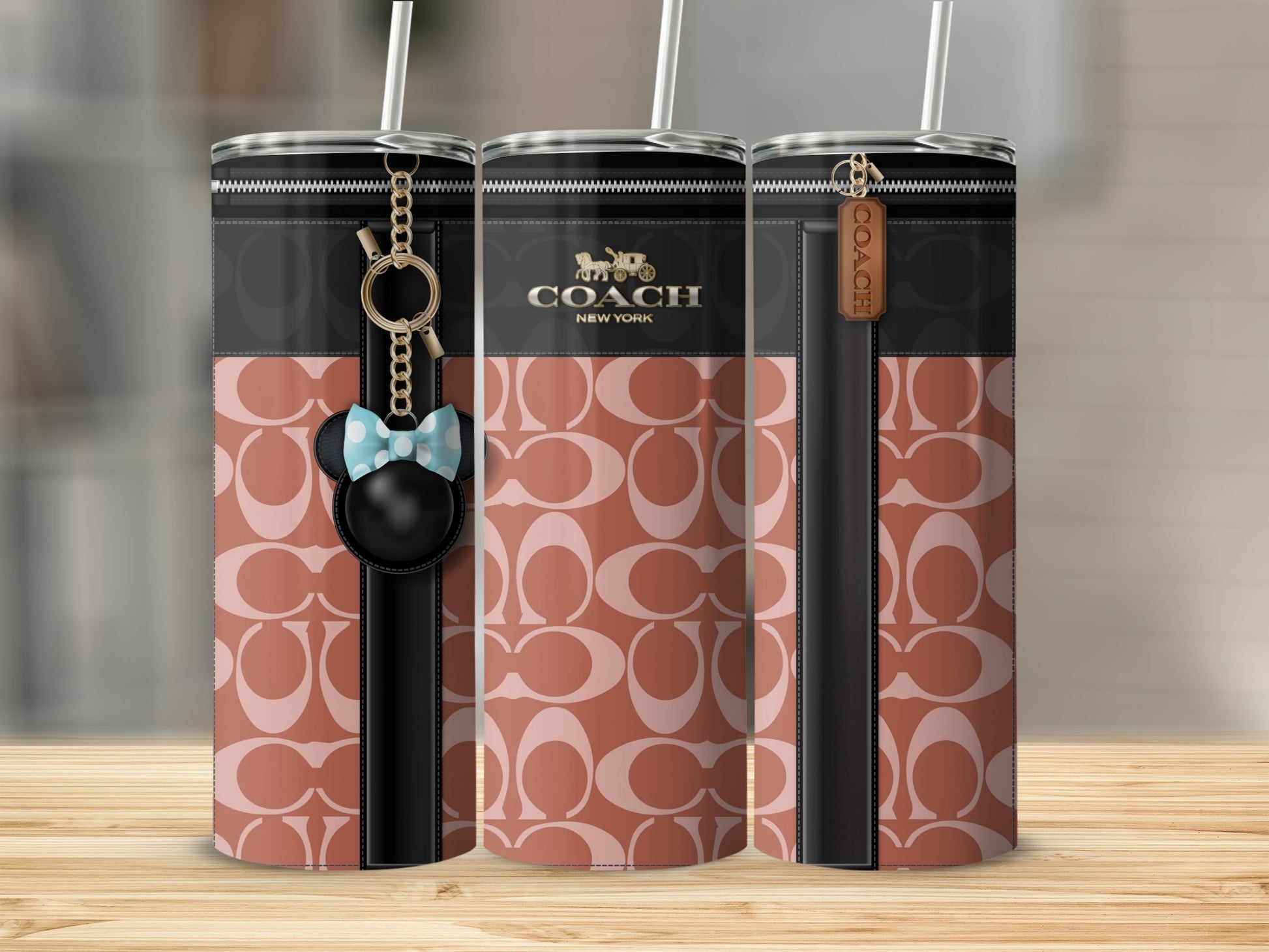 Coach New York Inspired Design Tumbler Cup