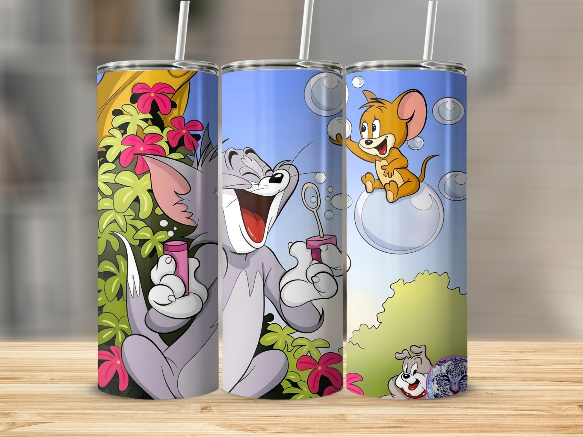 Tom and Jerry Bubble Fun Tumbler