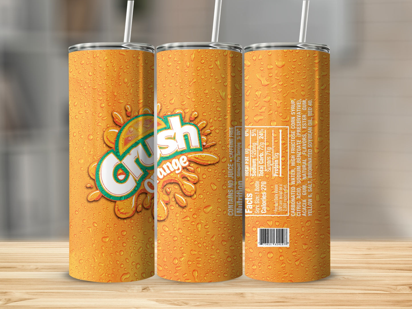 Crush Orange Carbonated Water High Fructose Corn Syrup product type