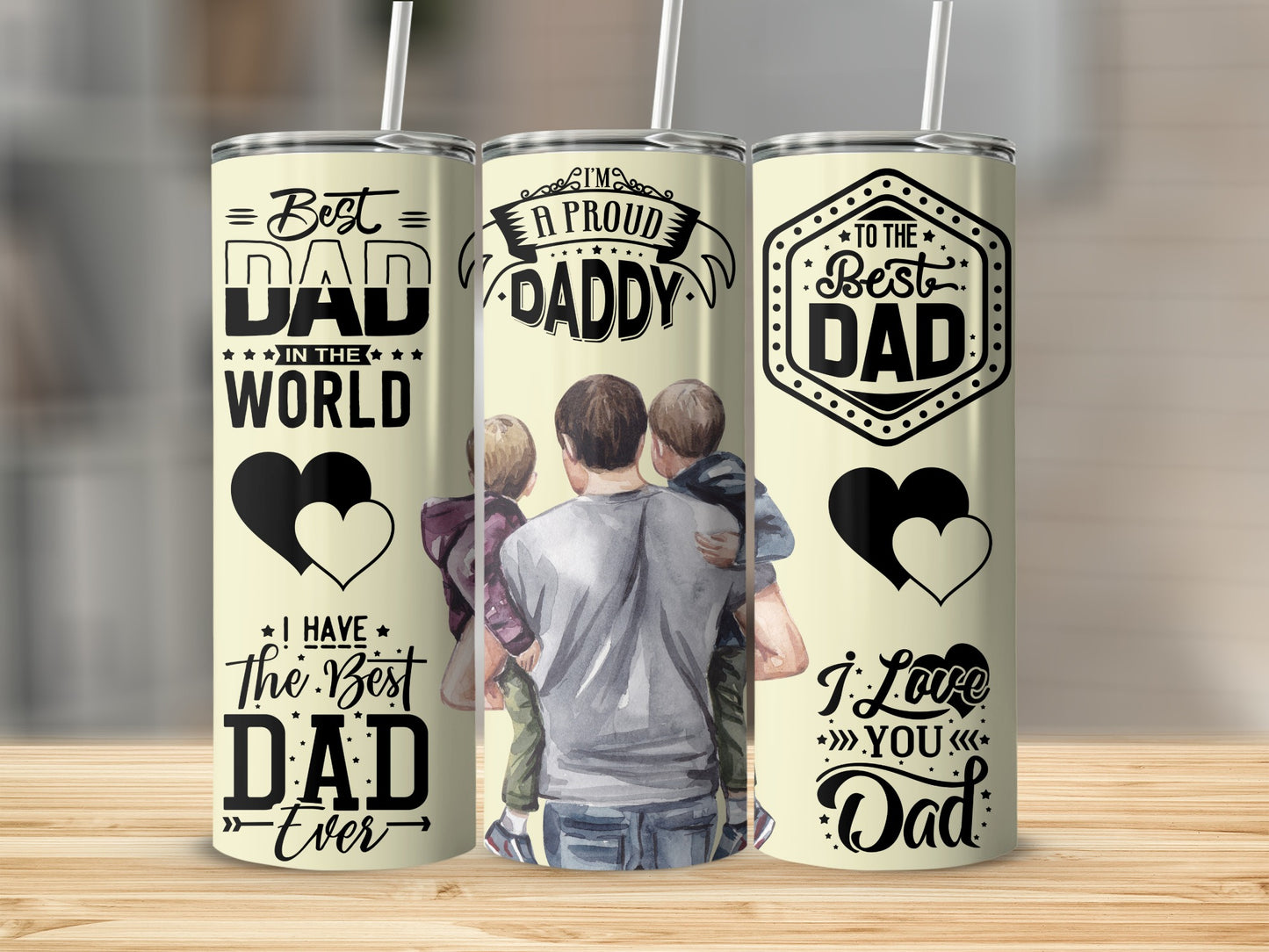 Best Dad Ever Father's Day Tumbler 20 oz