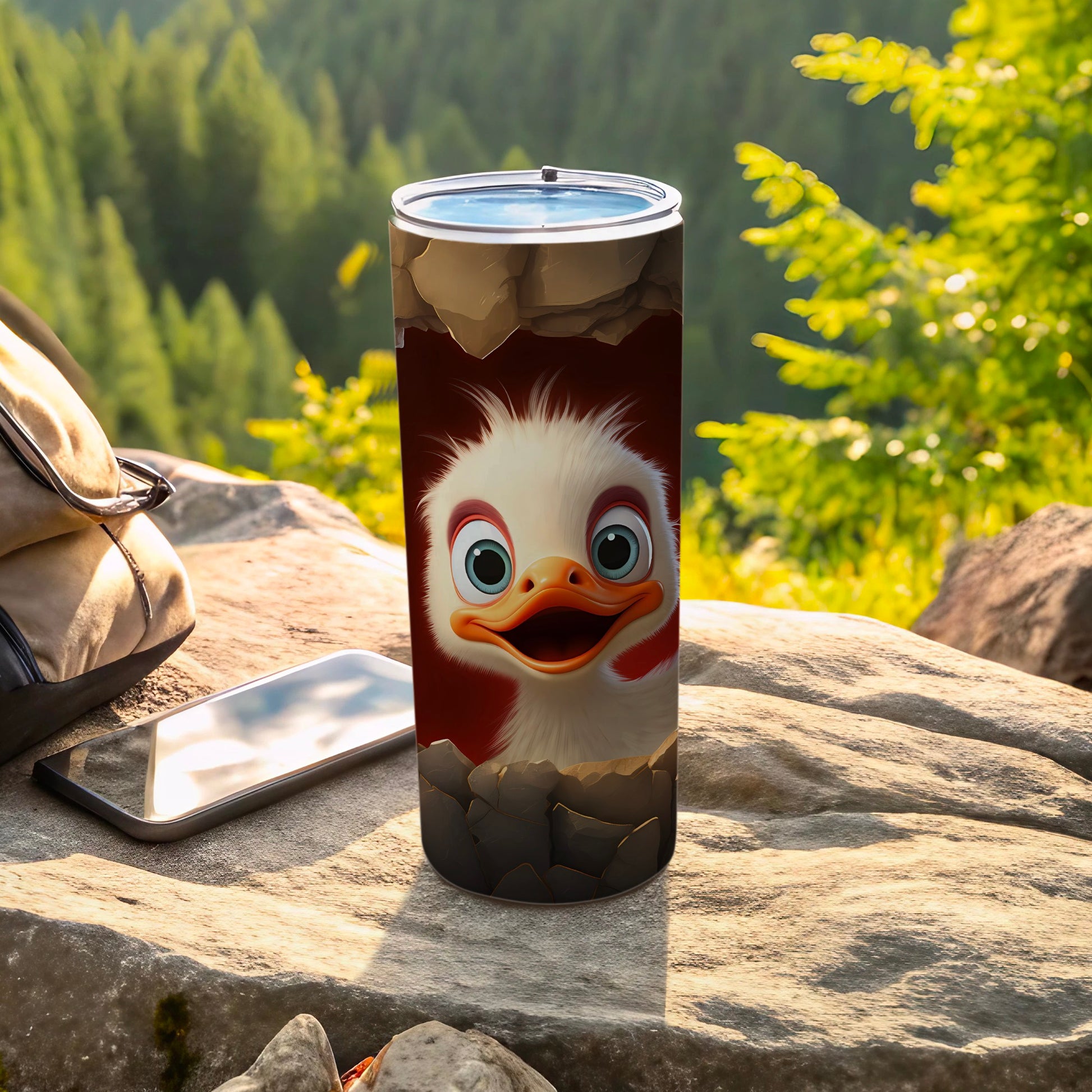 Cute Baby Chick Breaking Rock Design Tumbler product type
Tumbler
Travel Mug
Drinkware
Baby Chick
Cute Bird
Cartoon Chick
Animal Design
Rock Design
Cracked Rock
Unique Gift
Happy Bird
Ostrich Chick
Beverage Cup
Nature Theme
Outdoor Style
Forest Vibe
Wildlife Art
Character Mug
Fun Design
Adventure Cup