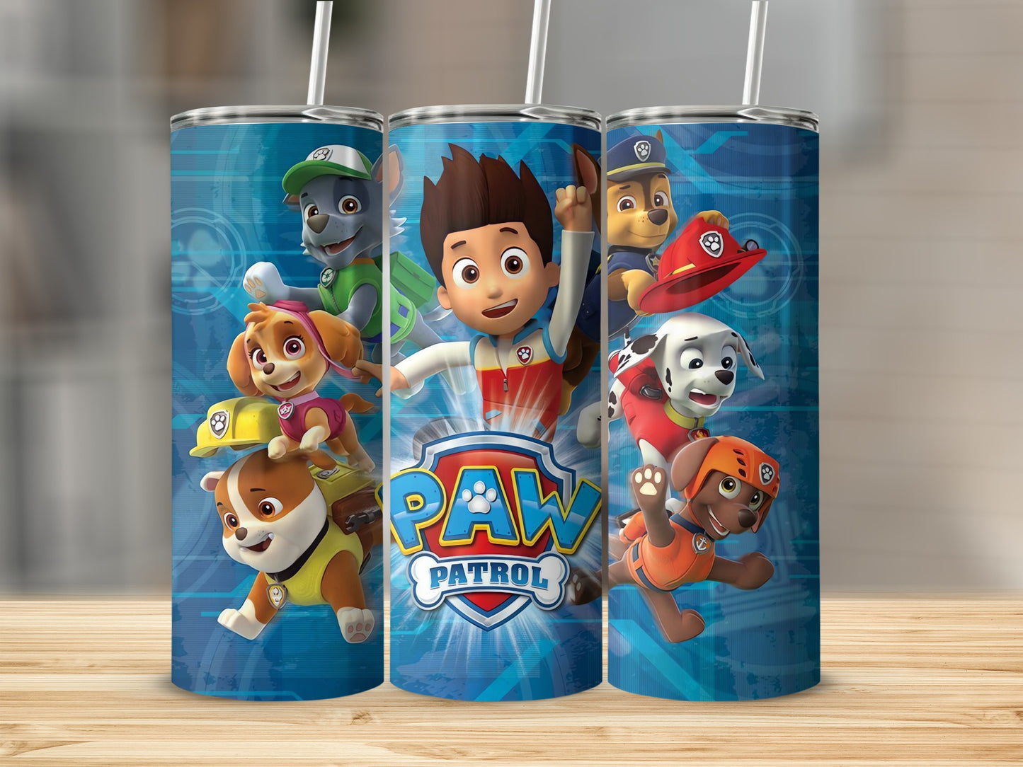 Paw Patrol Character Tumbler for Kids 20oz Drinkware