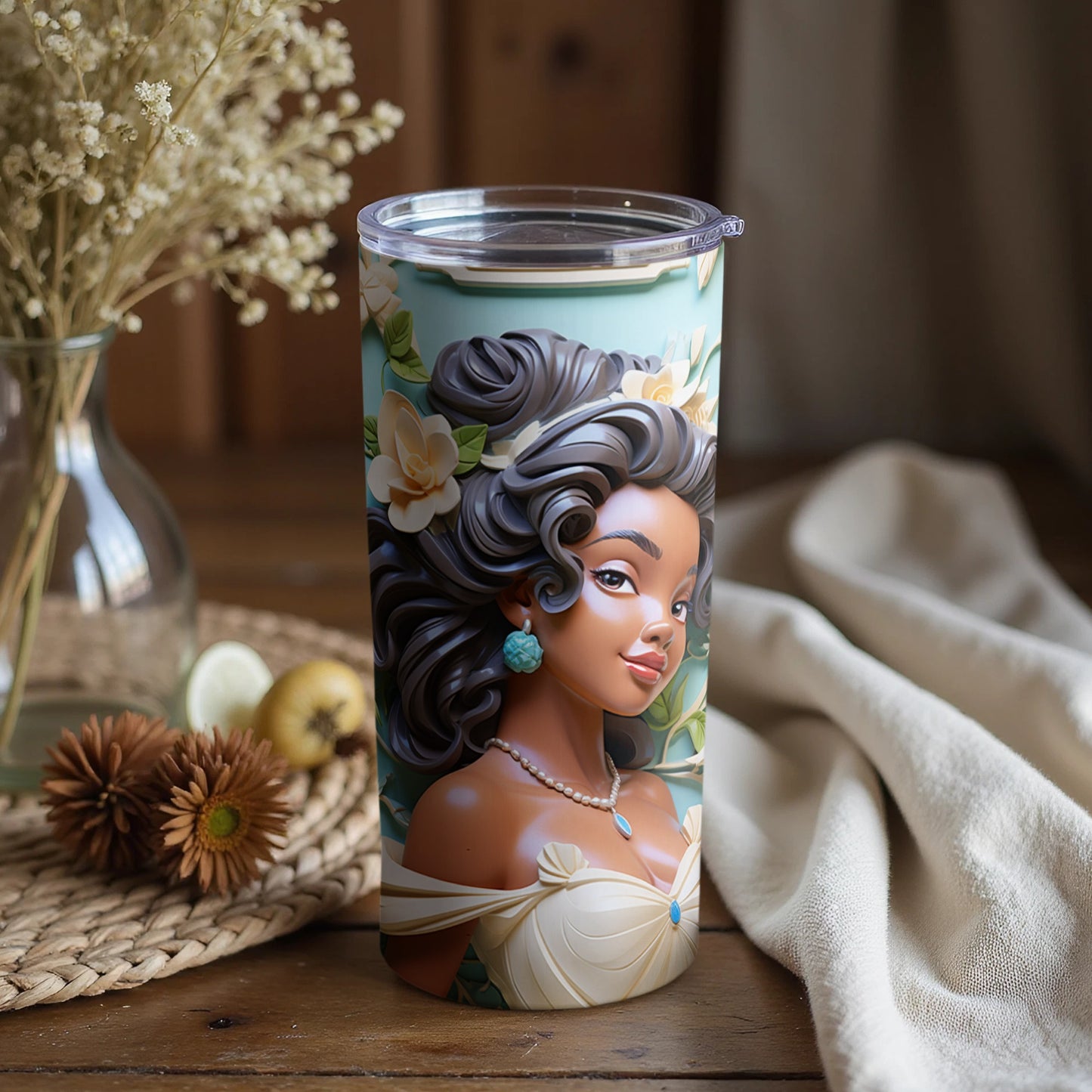 Beautiful Princess Themed Insulated Tumbler product
