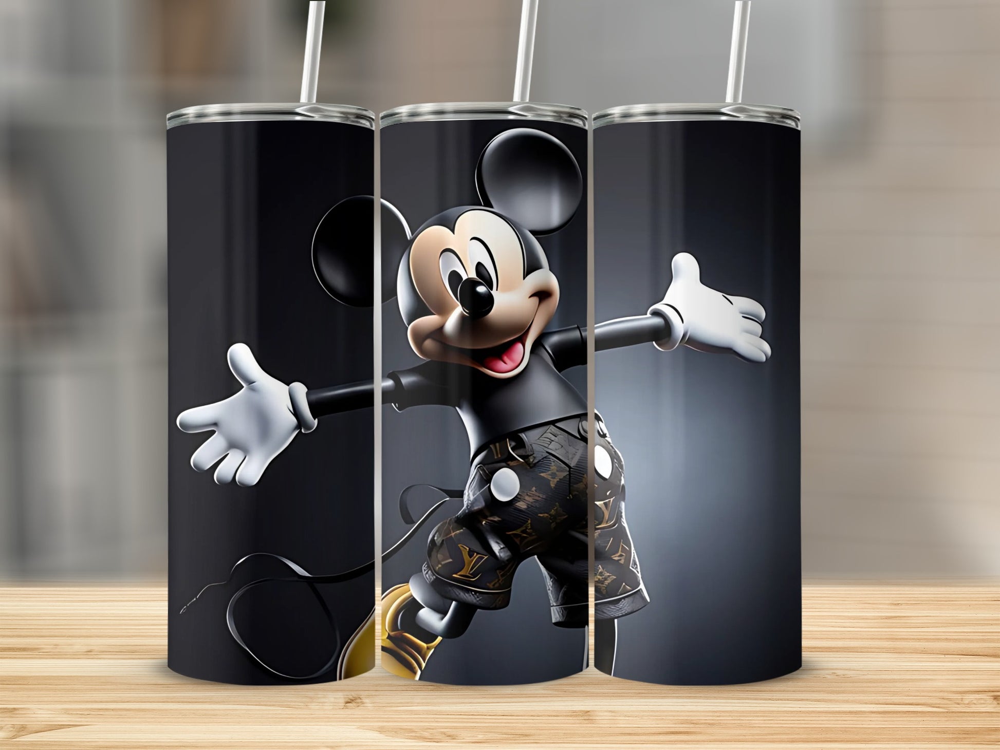 Classic Animated Character Art Tumbler Cup Accessory