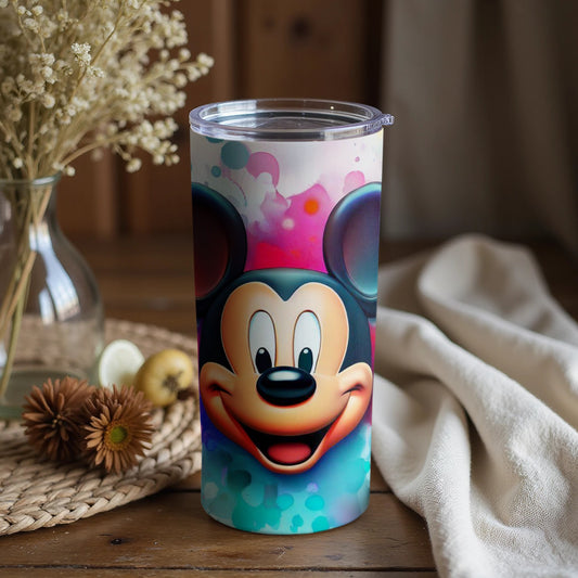 Colorful Cartoon Character Travel Tumbler for sale