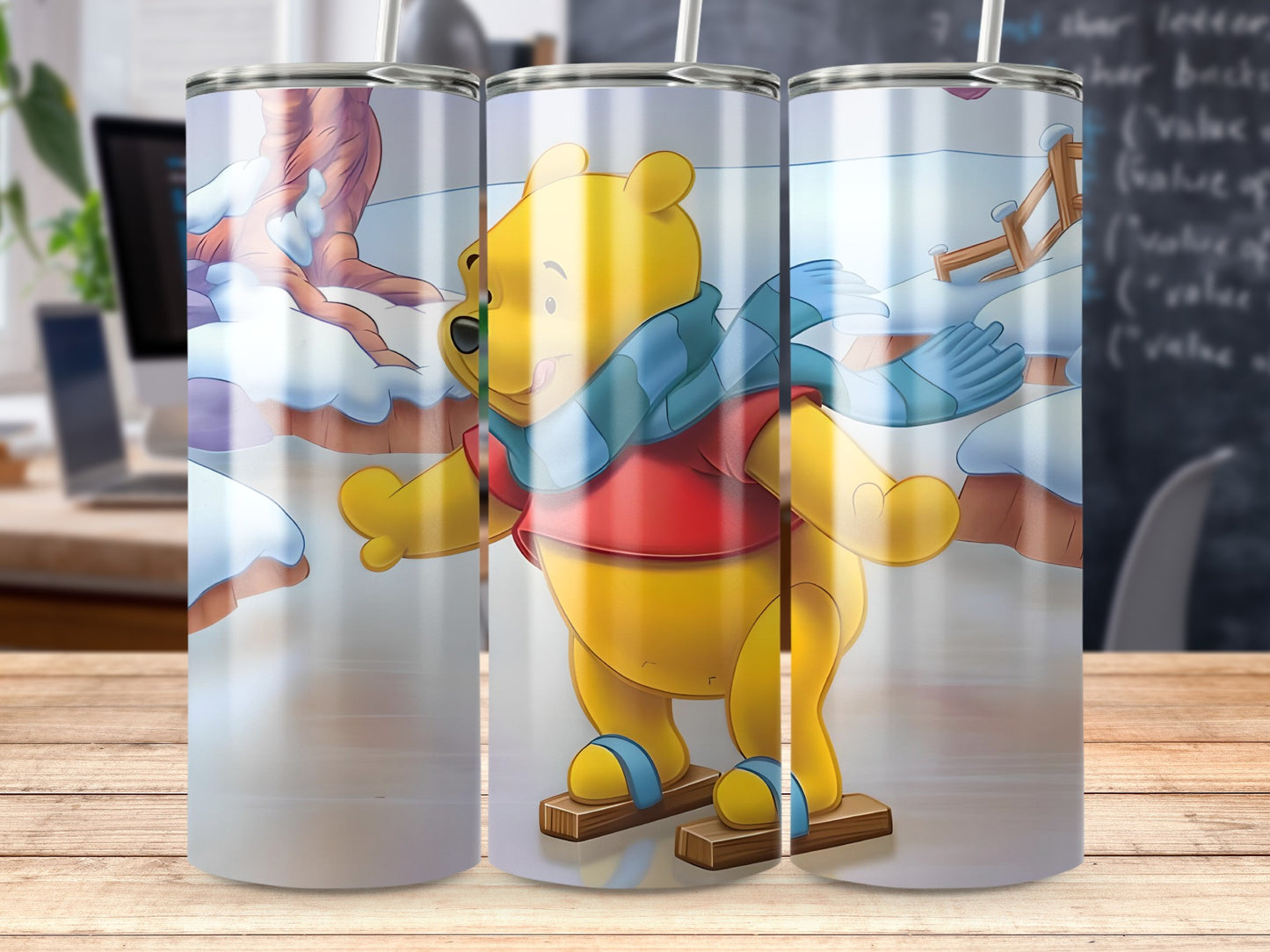 Winnie the Pooh Tumbler Winter Wonderland Cup