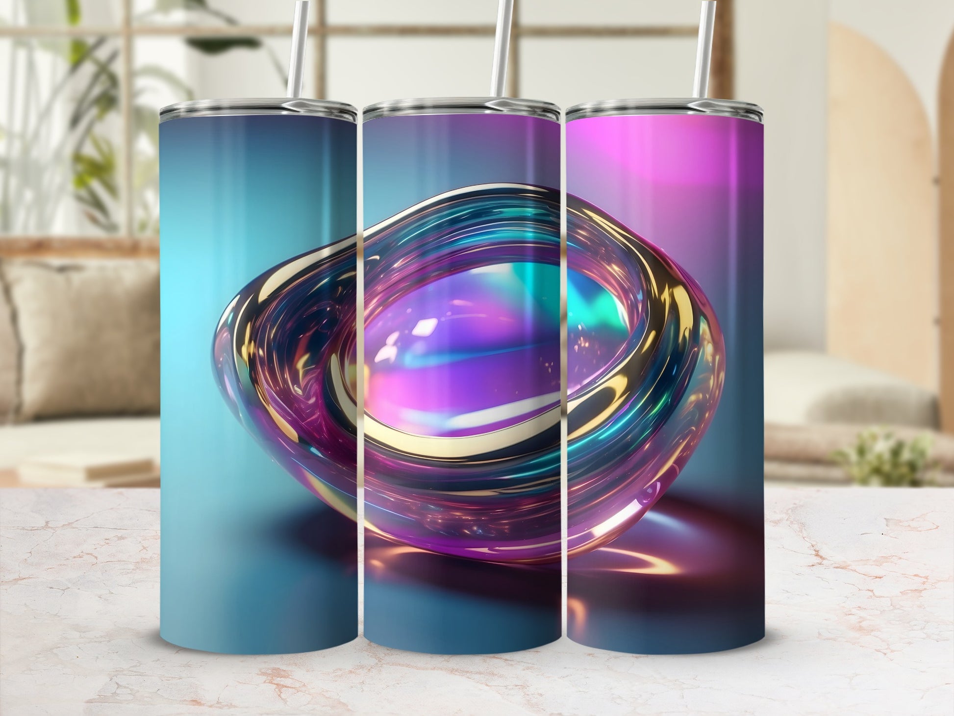 Iridescent Abstract Swirl Design product type