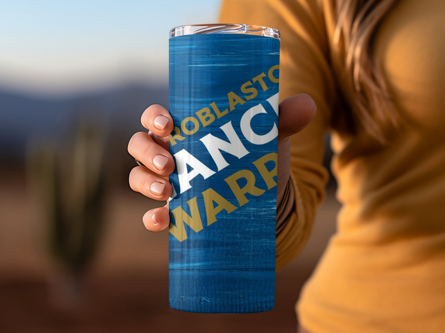 Decorative Roblasto Ranch Warped Tumbler Cup