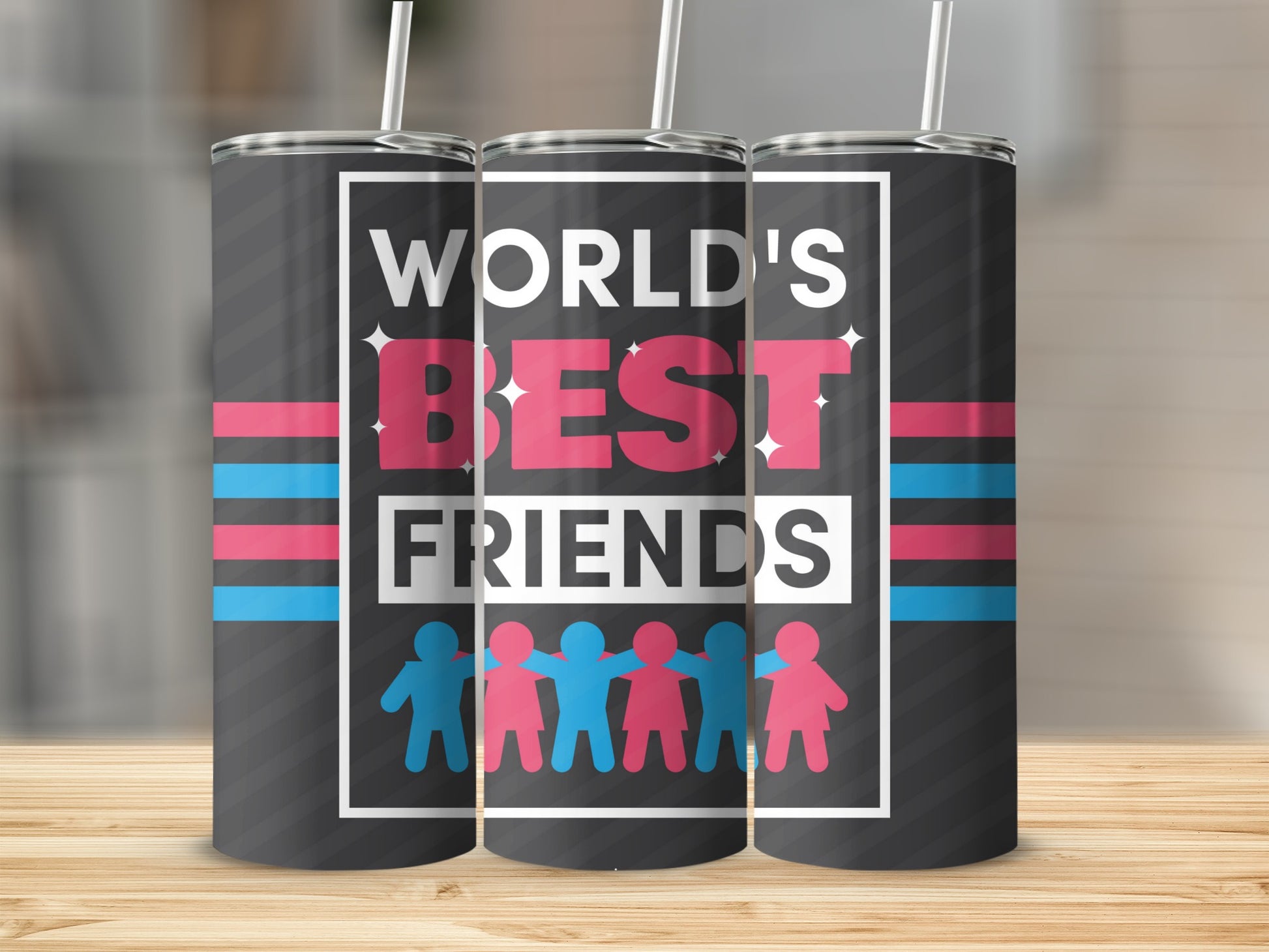 World's Best Friends Insulated Tumbler Cup