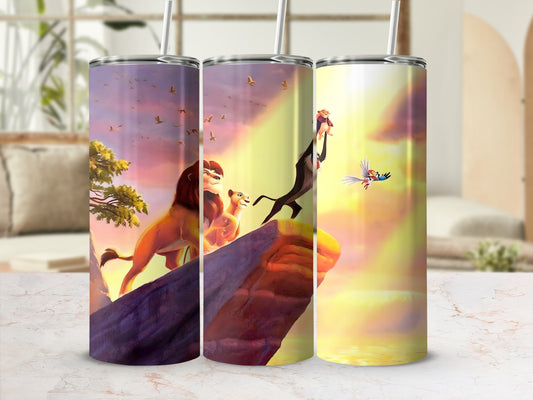 Lion King Themed Stainless Steel Tumbler Product