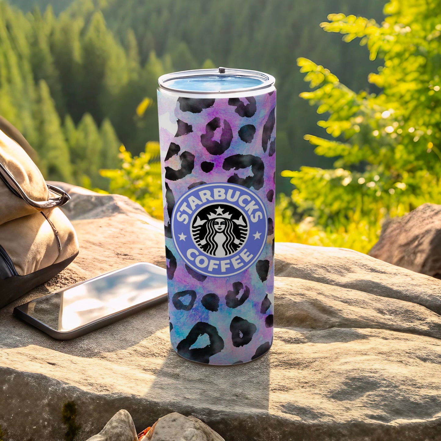 Starbucks Coffee Animal Print Tumbler 20oz