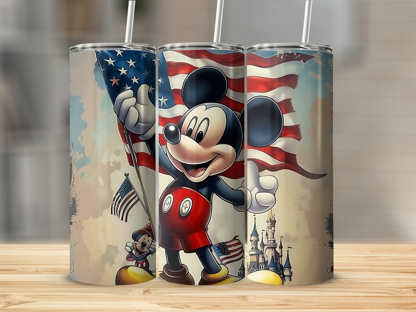 Patriotic Celebration Mickey Mouse Tumbler Cup Product