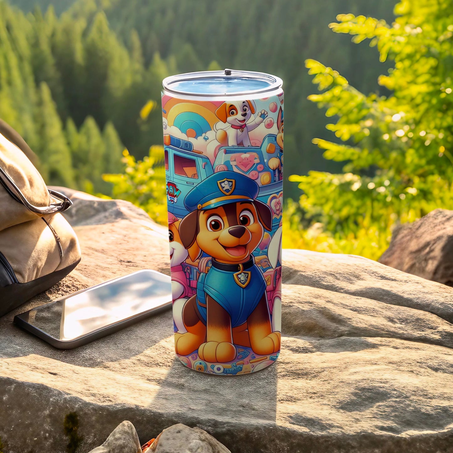 Colorful Paw Patrol Adventure Tumbler for Kids