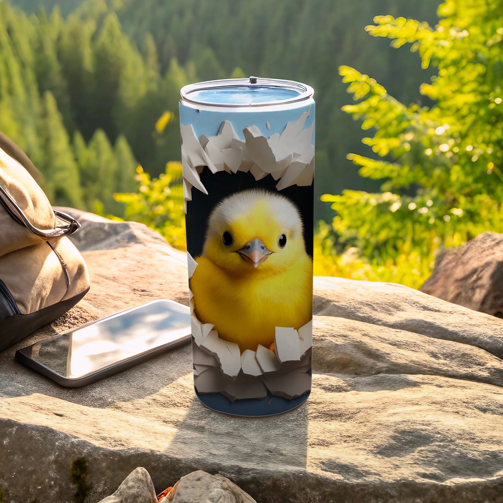 Cute yellow chick hatching egg tumbler product type
Chick, Yellow Chick, Baby Chick, Hatching Egg, Cute Animal, Adorable Bird, Tumbler, Drinkware, Insulated Tumbler, Custom Tumbler, Unique Design, Animal Art, Gift Idea, Beverage Holder, Travel Tumbler, Outdoor Tumbler, Easter Chick, Chick Theme, Fun Design, Cute Product
