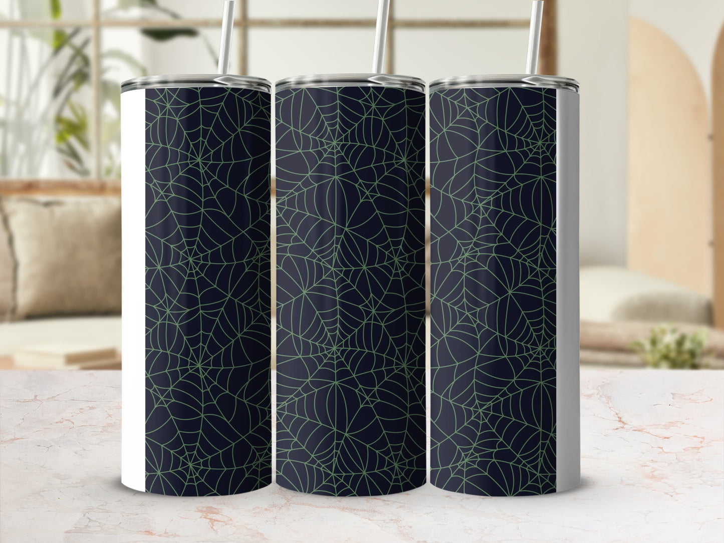 Dark Spiderweb Pattern Halloween Design product type