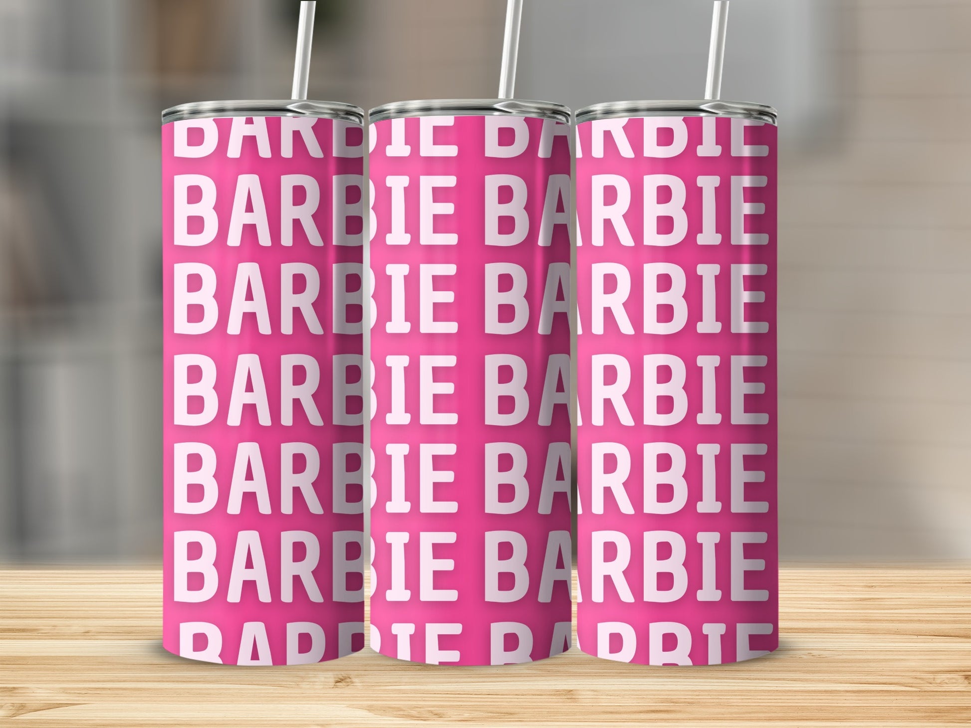 Pink Barbie Themed Tumbler for Stylish Hydration