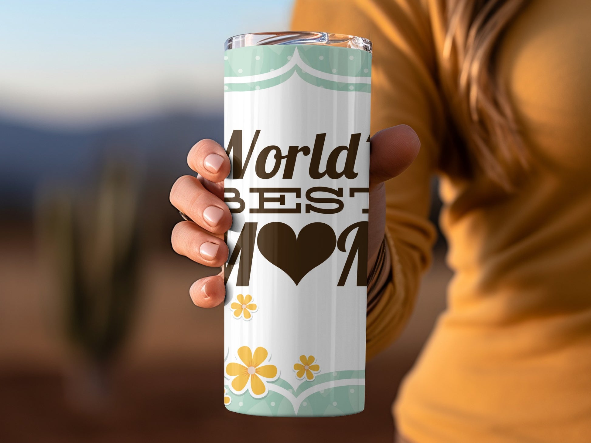 World's Best Mom Insulated Travel Tumbler Gift