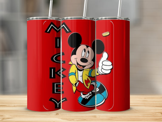 Mickey Mouse Thumbs Up Red Tumblers